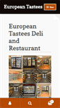 Mobile Screenshot of europeantastees.com
